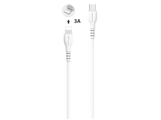 CABLE IPHONE TIPO C 8/X/11/12  1MTS  LIGHTNING 3A