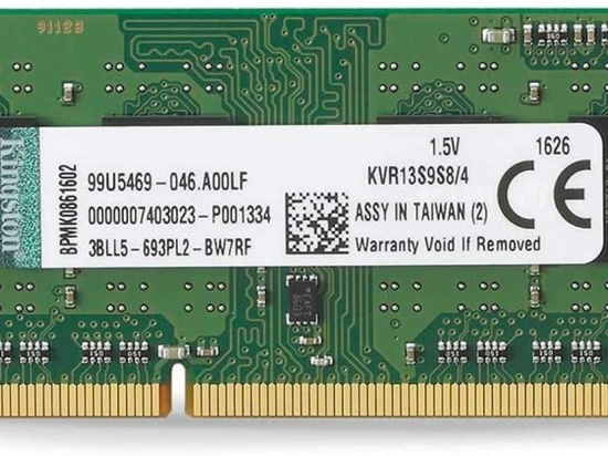 MEMORIA SO-DIMM 4GB KINGSTON DDR3 PC1333