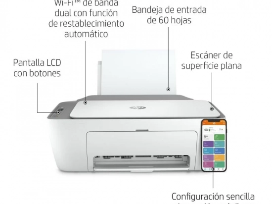 MULTIFUNCION HP DESKJET 2720E WIFI