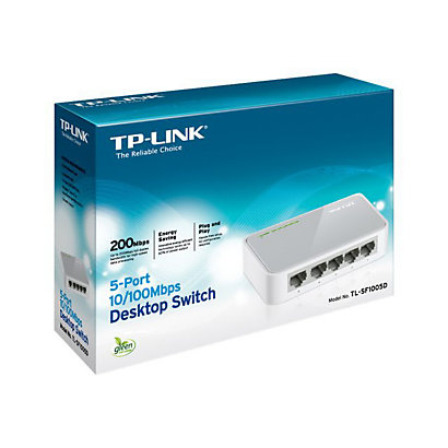 SWITCH TP-LINK 5 PUERTOS 10/100 TL-SF1005D