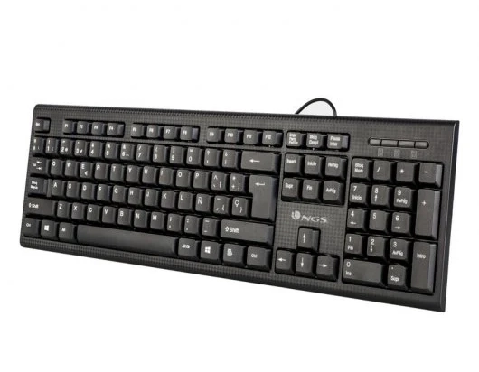 TECLADO NGS FUNKY V2 USB NEGRO