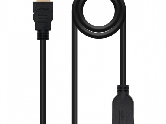 CABLE HDMI PROLONGADOR H/M NANOCABLE 2M