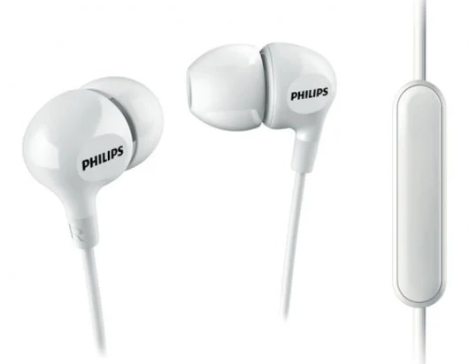 AURICULARES PHILIPS SHE3555 + MICRO NEGROS