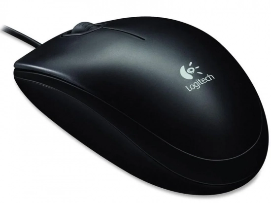 RATON OPTICO LOGITECH B100  NEGRO