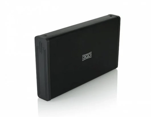 CAJA EXTERNA 3,5" 3GO SATA USB 3.0 NEGRA HDD35BK312