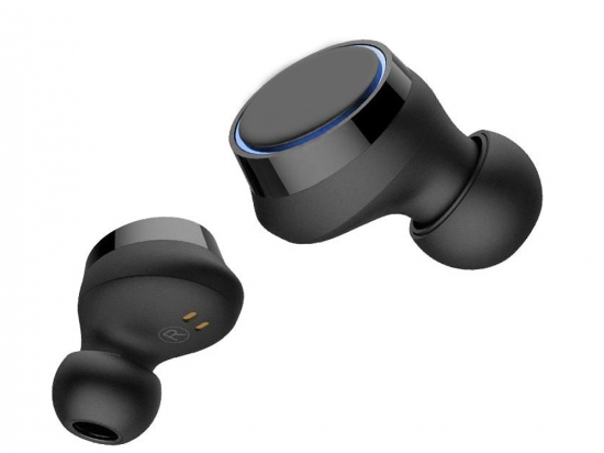 MINI AURICULARES BLUETOOTH TWS A2 AZUL/NEGRO