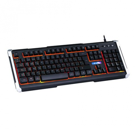 TECLADO GAMING G550 ALUMINIO+LED CROMAD