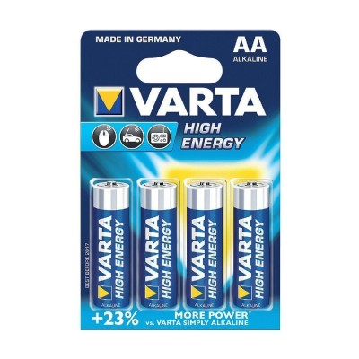 PILAS VARTA AA ALKALINA PACK 4