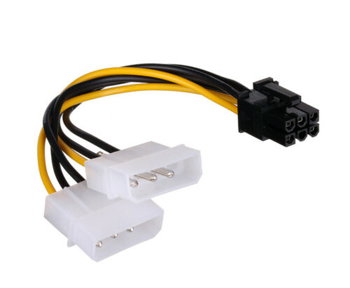 CABLE ALIMENTACION PCI EXPRESS MOLEX 8PIN 2IDE