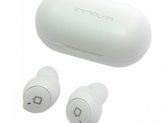 AURICULARES BLUETOOTH TWS CON CAJA DE CARGA BLANCOS