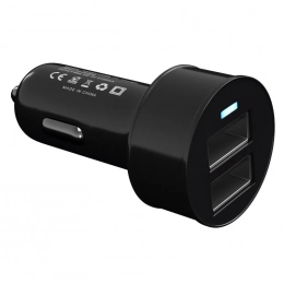 CARGADOR 2XUSB COCHE ANIMA 5V