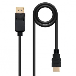 CABLE DISPLAYPORT A HDMI NANOCABLE 1,5 METROS