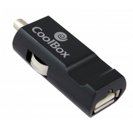 CARGADOR 1XUSB COCHE COOLBOX 2.1A